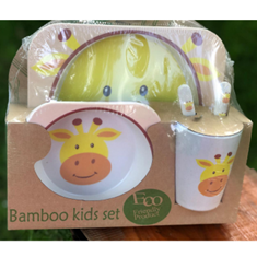 سرویس-غذا-گیاهی-کودک-طرح-زرافه