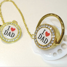 پستانک-و-زنجیر-پستانک-طلاییاویت