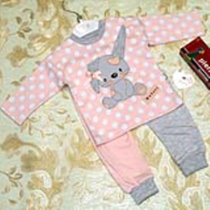 بلوز-شلوار-نوزادی-طرح-خرگوش
