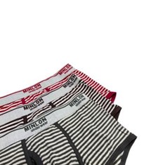 شورت-نیم-پا-مردانه-برند-minlon-مدل-راه-راه