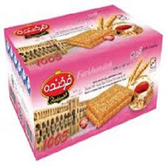 بیسکویت-فرخنده-با-آرد-جو-و-تزئین-شوید