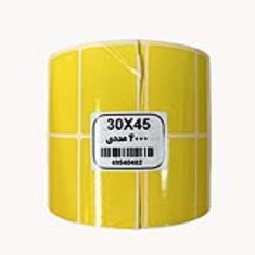 لیبل-کاغذی-رنگ-زرد-45-30