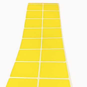 لیبل-کاغذی-رنگ-زرد-45-30