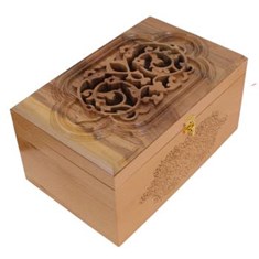 جعبه-چوبی-منبت