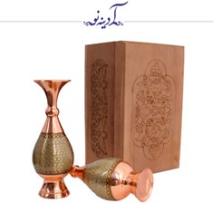 پک-جفت-گلدان-مس-خاتم