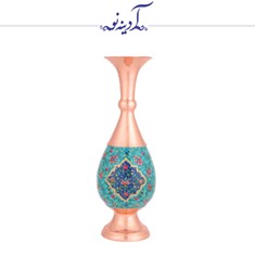 گلدان-صراحی-مس-و-پرداز-ارتفاع-40-سانتی-متر