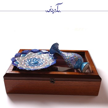 پکیج-گلدان-و-بشقاب-مینا