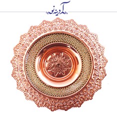 بشقاب-مس-و-خاتم-شعاع-25-سانتی-متر