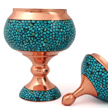 شکلات-خوری-پایه-بلند-فیروزه-کوبی