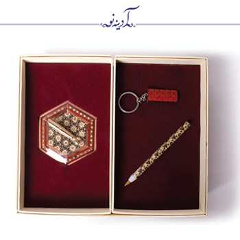پکیج-خاتم-کاری-و-بشقاب-مینا-کاری