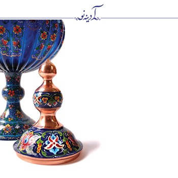 پکیج-شکلات-خوری-و-گلدان-مس-و-پرداز