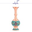 گلدان-گیلاسی-مس-و-پرداز-ارتفاع-20-سانتی-متر