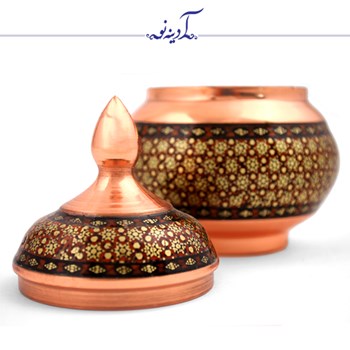 قندان-مس-و-خاتم-سایز13