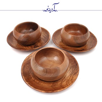 کاسه-و-بشقاب-چوبی