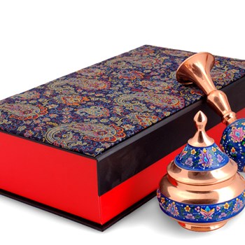 پکیج-قندان-و-گلدان-مس-و-پرداز