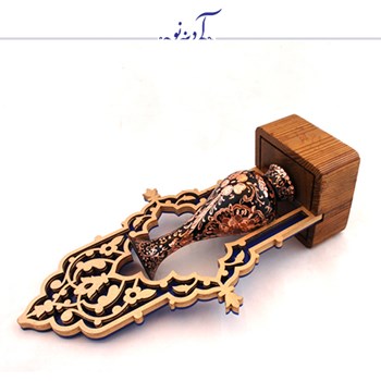 تندیس-اسلیمی-با-گلدان-الماس-تراش-سایز-16