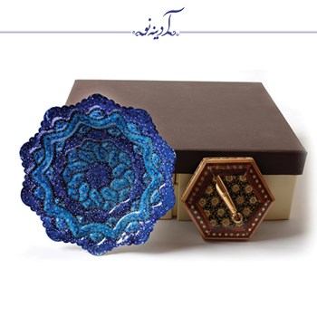 پکیج-خاتم-کاری-و-بشقاب-مینا-کاری
