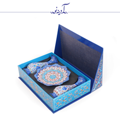 پکیج-بشقاب-و-گلدان-مینا-کاری