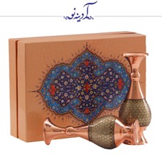 پک-جفت-گلدان-مس-و-خاتم