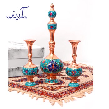 پکیجگلدان-مس-و-خاتم-کاری