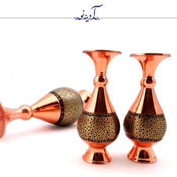 گلدان-صراحی-مس-و-خاتم