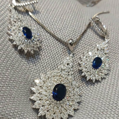 نیم-ست-گالری-نقره-گوهر