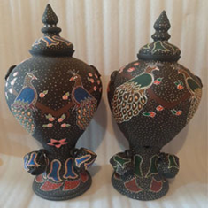 کلمند-نقطه-کوب-طرح-طاووس