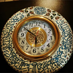 ساعت-مینا-کاری-شده