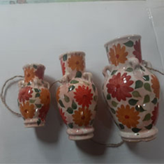 گلدان-سه-تا-یی-آویز-زیر-لعابی