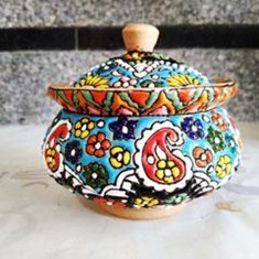 قندان-مینا-کاری-شده