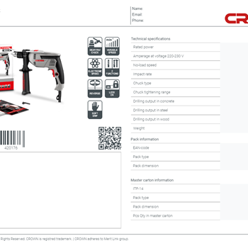 دریل-چکشی-13-م-م-750-وات-کرونآچاری
