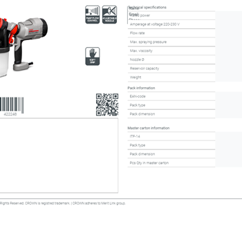 پیستوله-رنگپاش-برقی-400-وات-کرون
