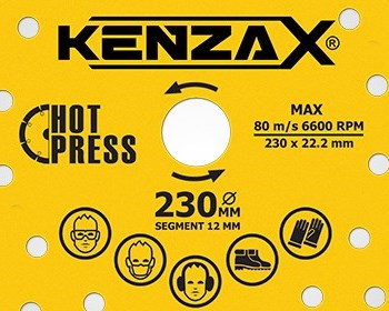 تیغ-گرانیت-بر-کنزاکس-230-میلیمتر