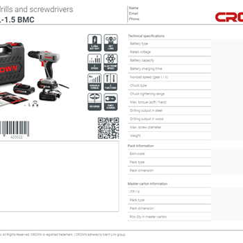 دریل-شارژی-10-م-م-14-4-ولت-کرون