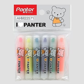 ماژیک-علامت-گذار-6-رنگ-پنتر-سری-M-and-G-مدل-I-Love-Panter