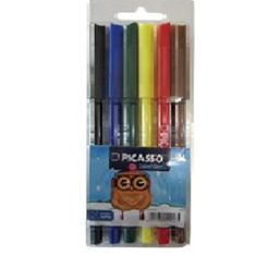 ماژیک-رنگ-آمیزی-6-رنگ-پیکاسو-مدل-FINE-TIP
