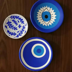 ست-دیوار-کوب-طرح-چشم-زخم