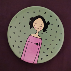 دیوار-کوب-طرح-دختر-ناز