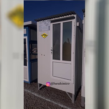 کانکس-سرویس-بهداشتی-تک-چشمه-ورق-گالوانیزه