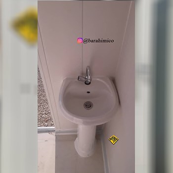 کانکس-سرویس-بهداشتی-تک-چشمه-ورق-گالوانیزه
