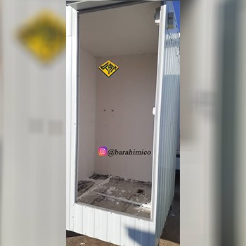 کانکس-سرویس-بهداشتی-تک-چشمه-ورق-گالوانیزه