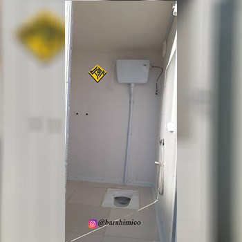 کانکس-سرویس-بهداشتی-تک-چشمه-ورق-گالوانیزه