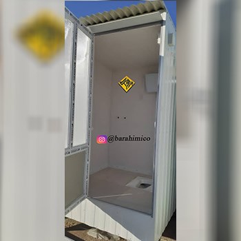 کانکس-سرویس-بهداشتی-تک-چشمه-ورق-گالوانیزه