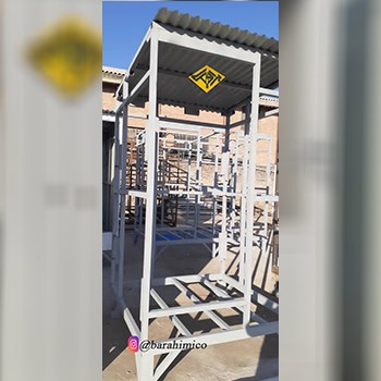 کانکس-سرویس-بهداشتی-تک-چشمه-ورق-گالوانیزه