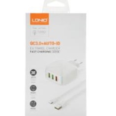 شارژر-دیواری-فست-شارژ-الدینیو-مدل-A3310Q-توان-30-وات-همراه-با-کابل-تایپ-سی