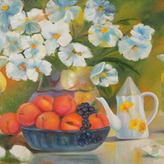 تابلو-تصویر-گلهای-سفید