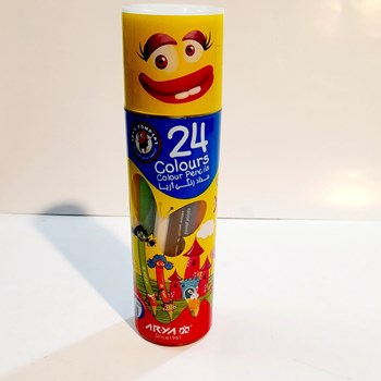 مدادرنگی-لوله-ای-آریا-24رنگ