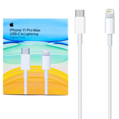 کابل-iPhone-11-Pro-Max-Type-C-to-Lightning-1m-پک-دار