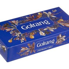 دستمال-کاغذی-جعبه-ایی-100-برگ-دولایه-گلرنگ