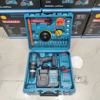 دریل-شارژی-ماکیتا-نیم-پک-36-ولت